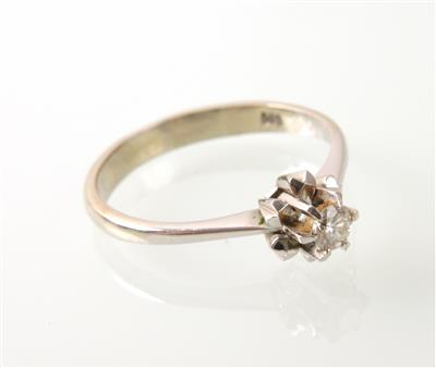 Brillantring 0,12 ct - Schmuck online auction