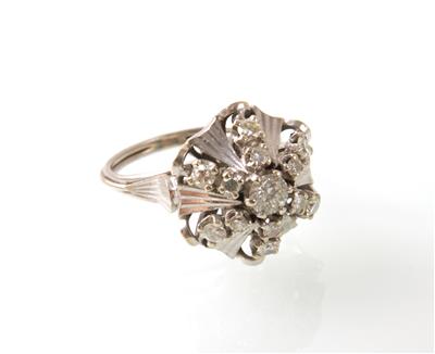 Diamant-Brillantring - Schmuck online auction