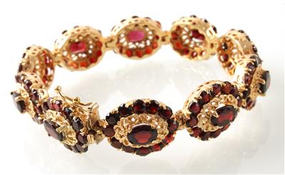 Granatarmkette - Schmuck online auction