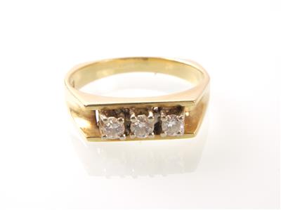 Brillantring zus. 0,21 ct - Gioielli