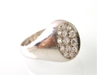 Brillantring zus. ca.0,65 ct - Klenoty