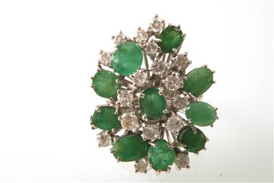 Brillantring zus. ca. 1,20 ct - Klenoty