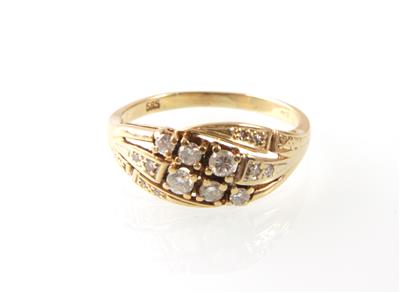 Brillant/Diamantring zus. 0,30 ct - Jewellery