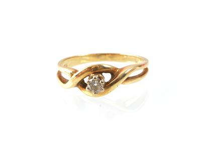 Brillantring 0,12 ct - Klenoty