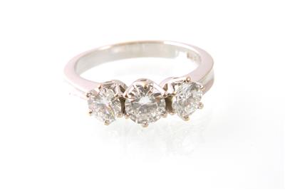 Brillantring zus. ca. 1,55 ct - Jewellery