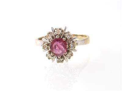 Diamantring zus. 0,16 ct - Gioielli