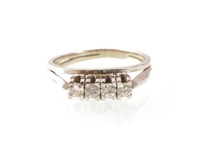 Brillantring zus. ca. 0,25 ct - Klenoty