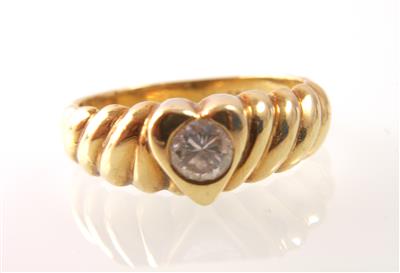 Brillantring 0,28 ct - Jewellery and watches