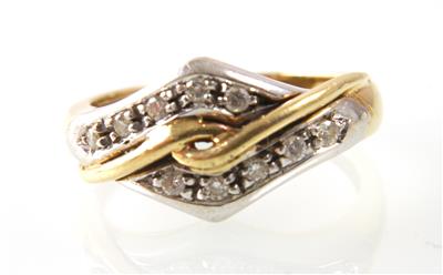 Brillantring zus. ca 0,15 ct - Gioielli e orologi