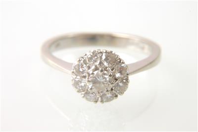 Brillantring zus. ca 0,65 ct - Gioielli e orologi