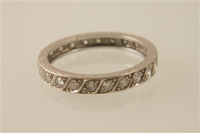 Brillantmemoryring zus. ca. 0,70 ct - Gioielli e orologi