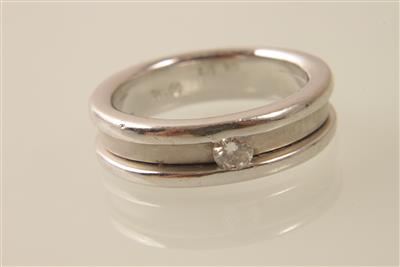 Brillantring 0,15 ct - Jewellery and watches