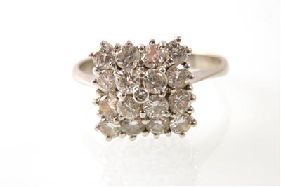 Brillantring zus. ca 1,20 ct - Gioielli e orologi