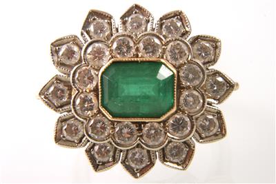 Brillantring zus. ca. 1,45 ct - Schmuck und Uhren