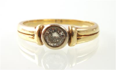 Brillantsolitär ca. 0,35 ct - Gioielli e orologi