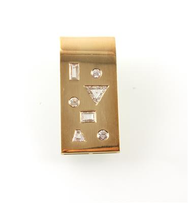 Brillant-Diamantanhänger zus. ca 1,40 ct - Schmuck und Uhren