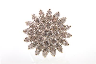 Brillantring zus. 3,45 ct - Gioielli e orologi