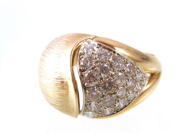 Brillantring zus. ca 1,20 ct - Gioielli e orologi