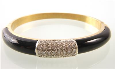 Brillantarmspange zus. ca. 0,80 ct - Schmuck, Uhren und Antiquitäten