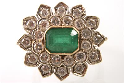 Brillantring zus. ca. 1,45 ct - Jewellery, watches and antiques
