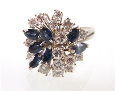 Brillantring zus. ca. 1,60 ct - Schmuck, Uhren und Antiquitäten