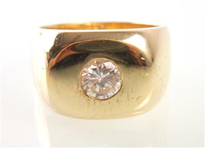 Brillantsolitär ca. 0,90 ct - Jewellery, watches and antiques