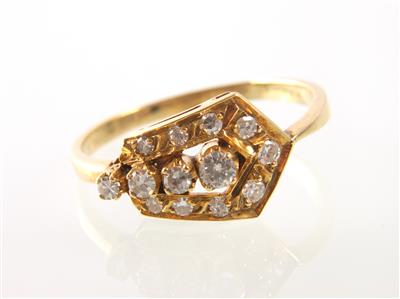 Brillant/Diamantring zus. ca.0,25 ct - Jewellery and watches