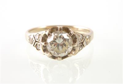 Brillant/Diamantring zus. ca. 1,20 ct - Gioielli e orologi