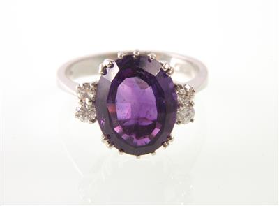 Brillantring zus. ca. 0,25 ct - Schmuck, Uhren und Antiquitäten