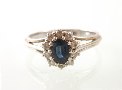 Brillantring zus. ca. 0,30 ct - Schmuck, Uhren und Antiquitäten