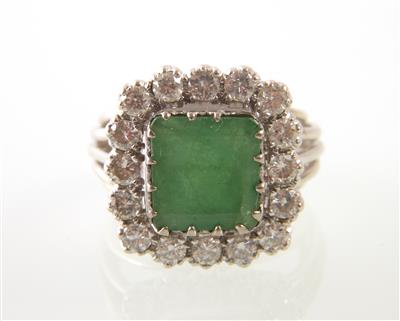 Brillantring zus. ca. 1 ct - Schmuck, Uhren und Antiquitäten