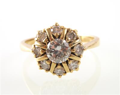 Brillantring zus. ca. 1,70 ct - Gioielli e orologi