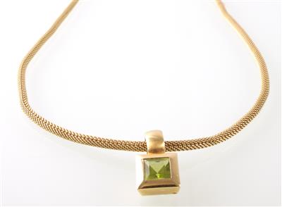 Peridotcollier - Jewellery and watches