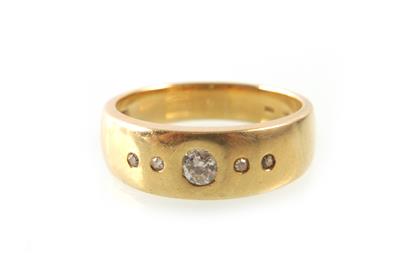 Brillant/Diamantring zus. ca.0,25 ct - Orologi, gioielli e antiquariato