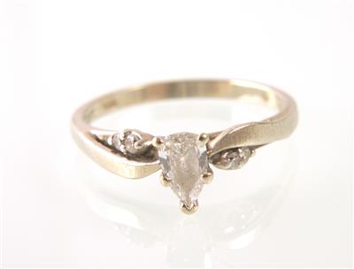 Brillant/Diamantring zus. ca.0,30 ct - Uhren, Schmuck und Antiquitäten