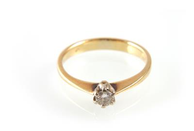 Brillantring ca. 0,10 ct - Orologi, gioielli e antiquariato