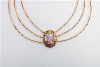 Collier - Paintings, jewellery and watches