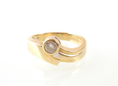 Brillantring zus. ca. 0,25 ct - Gioielli e orologi