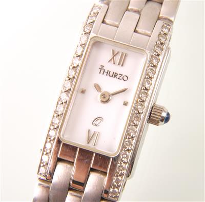 THURZO-Brillant-Armbanduhr zus. 0,30 ct - Klenoty a náramkové