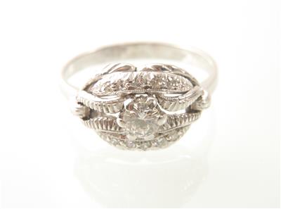 Diamantdamenring - Jewellery, watches and antiques