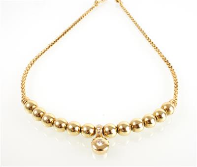 Brillant Collier zus.0,21 ct - Jewellery and watches