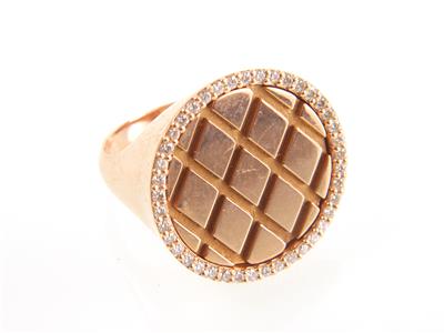 Brillant Ring zus. ca. 0,40 ct - Jewellery and watches