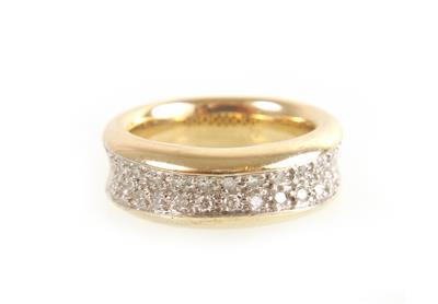 Brillant Ring zus. 0,45 ct - Jewellery and watches
