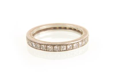 Brillantmemoryring zus. ca. 0,60 ct - Jewellery and watches