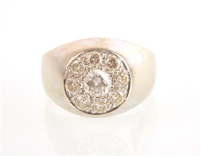 Brillantring zus. ca. 0,70 ct - Gioielli e orologi