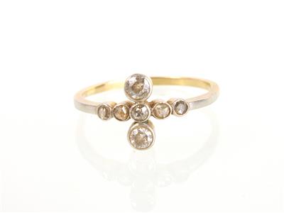 Diamantring zus. ca. 0,25 ct - Gioielli e orologi