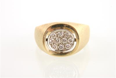 Brillantring zus. ca. 0,22 ct - Gioielli e orologi