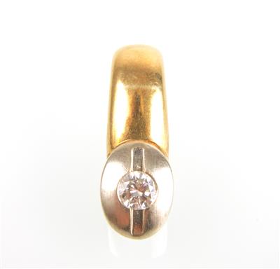 Brillantanhänger ca. 0,15 ct - Jewellery and watches