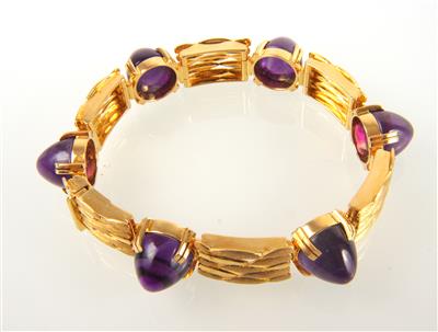 Amethystarmkette - Schmuck und Uhren