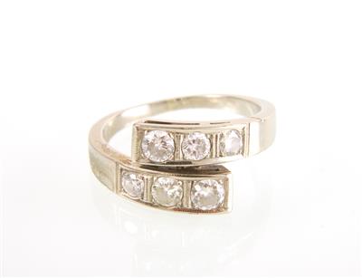 Brillantring zus. ca. 0,90 ct - Gioielli e orologi